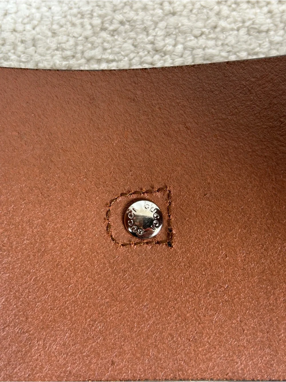 Gucci Horsebit Wide Leather Waist Belt Brown Size 85/34